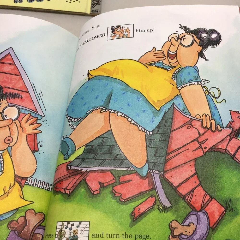 The Monster At The End Of This Book Grover I Know An Old Lady Golden Sound Story